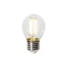 LUEDD E27 3-Stufen-Dimmbare LED-Glühbirne P45 Klarglas 5W 470 lm 2700K