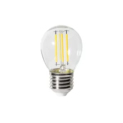 LUEDD E27 3-Stufen-Dimmbare LED-Glühbirne P45 Klarglas 5W 470 lm 2700K