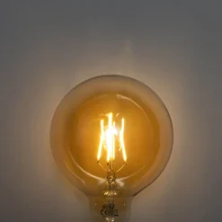 LUEDD E27 3-Stufen-dimmbare LED-Lampe Gold G125 4W 450lm 2700K