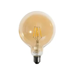 LUEDD E27 3-Stufen-dimmbare LED-Lampe Gold G125 4W 450lm 2700K
