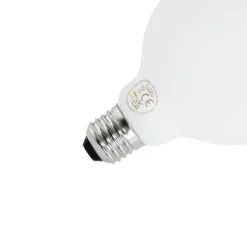 LUEDD E27 3-stufig dimmbare LED-Lampe G95 Milchglas 5W 550 lm 2700K