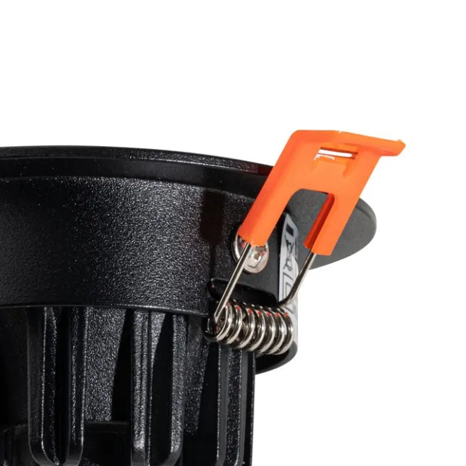 QAZQA Professional Einbau-Strahler schwarz 6,8 cm inkl. LED 750 lm dimmbar IP65 - Gaius