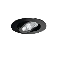 QAZQA Professional Einbau-Strahler schwarz 6,8 cm inkl. LED 750 lm dimmbar IP23 - Gaius