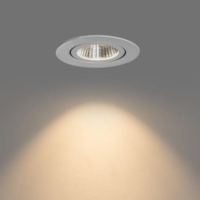 QAZQA Professional Einbau-Strahler weiß 6,8 cm inkl. LED 750 lm dimmbar IP65 - Gaius