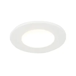 QAZQA Einbaustrahler weiß inkl. LED 350 Lumen 3000K 5W IP65 - Blanca
