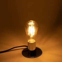 LUEDD 3er Set E27 LED Lampen ST64 gold mit Hell-Dunkel Sensor 4W 400lm 2200K