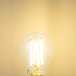 LUEDD 5er Set E27 LED-Glühbirnen A60 Klar 3,8W 806lm 2700K