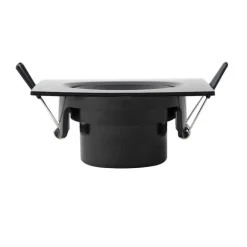 QAZQA 3er Set Einbaustrahler schwarz inkl. LED 3-stufig dimmbar - Miu