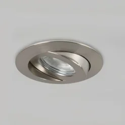 QAZQA 3er Set Einbaustrahler Stahl inkl. LED IP44 - Relax LED