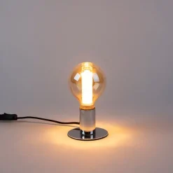 LUEDD 5er Set LED-Glühbirnen G95 E27 5W 1800K Amber 3-stufig dimmbar