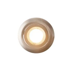 QAZQA 5er Set moderne Einbaustrahler Stahl inkl. LED 3-stufig dimmbar - Mio