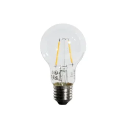 LUEDD 5er-Set E27 LED-Glühbirnen A60 Lux Sensor 2,5W 250 lm 2700K