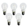 LUEDD 5er-Set E27 LED-Glühbirnen A60 Lux Sensor 2,5W 250 lm 3000K
