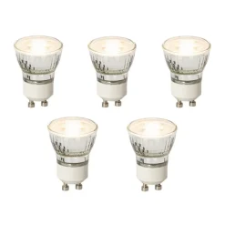 LUEDD 5er-Set GU10 Dimmbare LED-Lampen 35mm 4W 200 lm 2700K