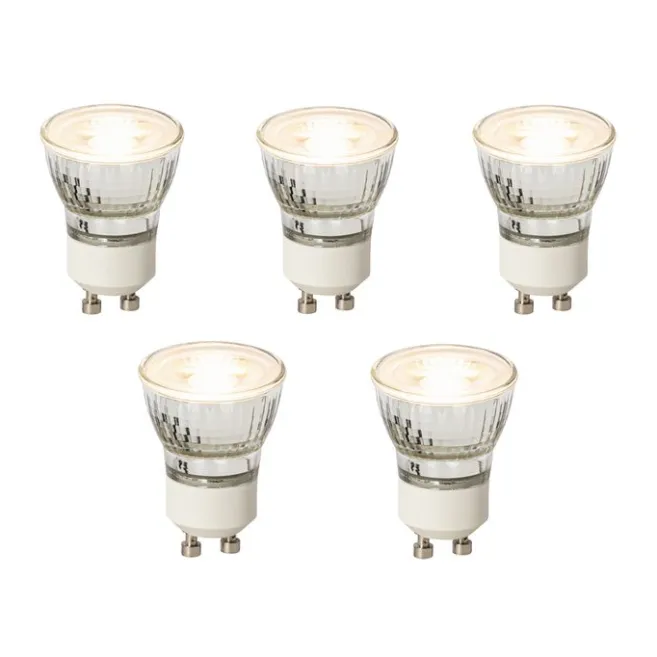 LUEDD 5er-Set GU10 Dimmbare LED-Lampen 35mm 4W 200 lm 2700K