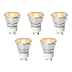 LUEDD 5er-Set GU10 Dimmbare LED-Lampen 35mm 4W 200 lm 2200K