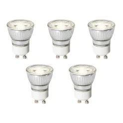 LUEDD 5er-Set GU10 Dimmbare LED-Lampen 35mm 4W 230 lm 4000K