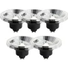 LUEDD 5er-Set GU10 Dimmbare LED-Lampe 111mm 10,5W 770LM 4000K