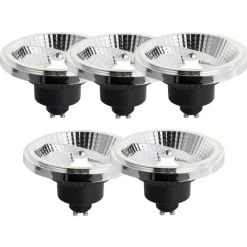 LUEDD 5er-Set GU10 Dimmbare LED-Lampe 111mm 10,5W 770LM 4000K