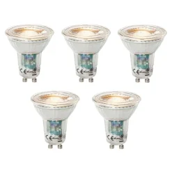 LUEDD 5er-Set GU10 Dimmbare LED-Lampen 3W 200 lm 2200 - 6500K