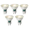 LUEDD 5er-Set GU10 3-Stufen-Dimmbare LED-Lampen 7W 600 lm 3000K