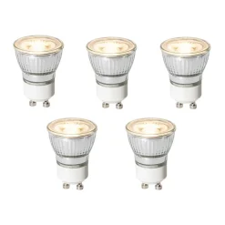 LUEDD 5er-Set GU10 3-Stufen-Dimmbare LED-Lampen 35mm 4W 220 lm 3000K