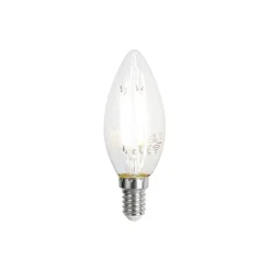 LUUMR 5er-Set Smart E14 LED-Lampen C35 Klar 4.2W 470 lm 2700-6500K