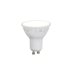 LUUMR 5er-Set Smart GU10 50mm Dimmbare LED-Lampen Opal RGBW 4,7W 400 lm 2700-6500K