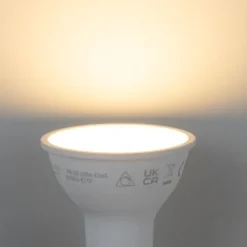 LUUMR 5er-Set Smart GU10 50mm Dimmbare LED-Lampen Opal 7W 630 lm 2700K