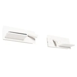 QAZQA Professional 2er-Set Wandleuchten weiß inkl. LED mit USB und Induktionsladegerät - Riza