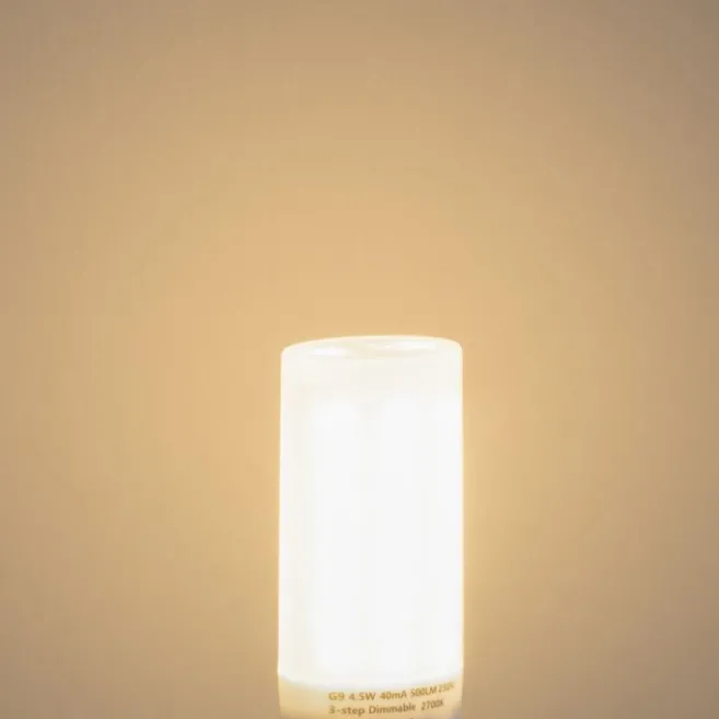 LUEDD G9 3-Stufen dimmbare LED-Lampe Opal 4,5W 500LM 2700K