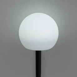 QAZQA Gartenleuchte weiß 20 cm inkl. LED IP44 Solar RGBW - Ludger