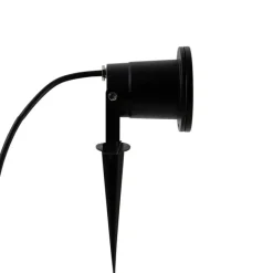 QAZQA Gartenstrahler schwarz inkl. Kabel und Stecker 200 cm IP65 - Basic