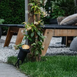 QAZQA Gartenstrahler schwarz inkl. Kabel und Stecker IP65 - Done