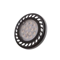 LUEDD GU10 dimmbare LED AR111 schwarz 8W 600 lm 2700K