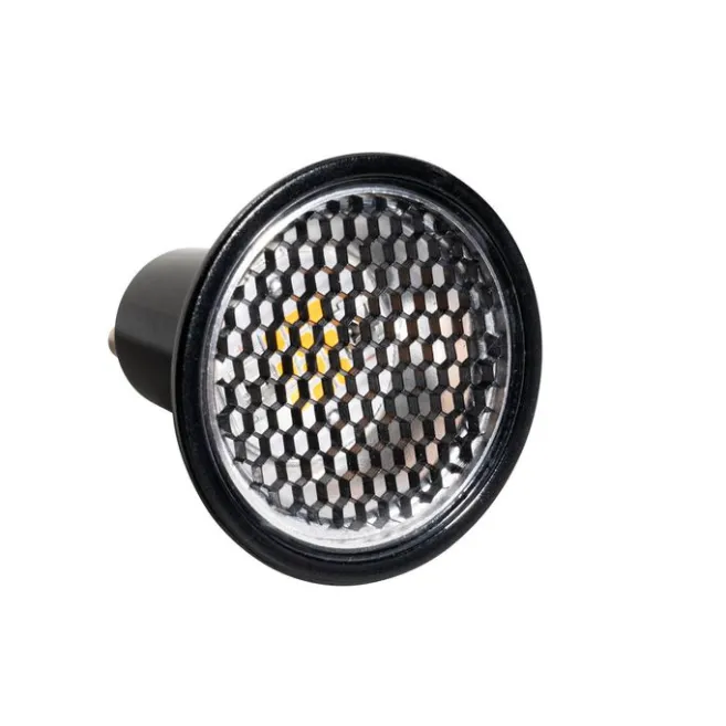 LUEDD GU10 Dimmbare LED-Glühbirne 50mm Wabenstruktur 6W 400LM 3000K