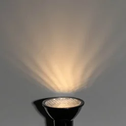 LUEDD GU10 Dimmbare LED-Glühbirne 50mm Wabenstruktur 6W 400LM 3000K