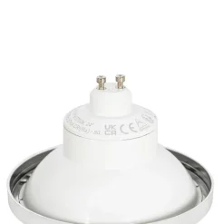 LUEDD GU10 dimmbare LED-Lampe AR111 weiß 11W 810 lm 2700K