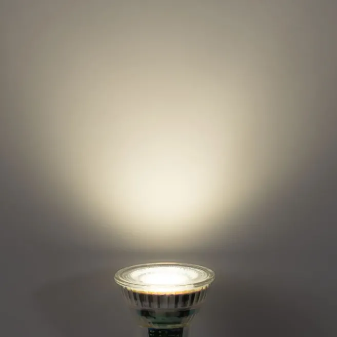 LUEDD GU10 50mm Dimmbare LED-Glühbirne Klar 2,5W 450 lm 4000K