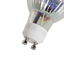 LUEDD GU10 50mm Dimmbare LED-Glühbirnen Klar 4,9W 500 lm 2700K