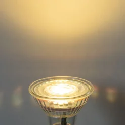 LUEDD GU10 50mm Dimmbare LED-Glühbirnen Klar 4,5W 365 lm 2700K