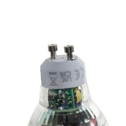 LUEDD GU10 50mm Dimmbare LED-Glühbirne Klar 2,5W 450 lm 3000K