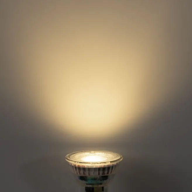 LUEDD GU10 50mm Dimmbare LED-Glühbirne Klar 2,5W 450 lm 3000K