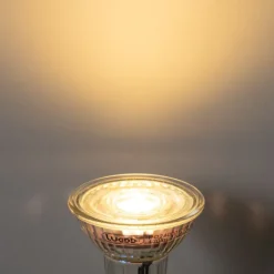 LUEDD GU10 50mm Dimmbare LED-Glühbirne Klar 4.9W 430 lm 2700K