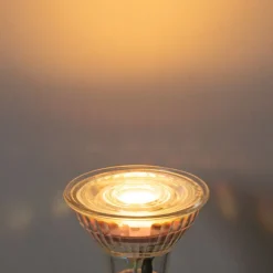 LUEDD GU10 50mm LED-Glühbirne klar 3W 200 lm 2200K