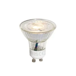 LUEDD GU10 50mm 3-Stufen-Dimmbar in Kelvin LED-Lampe Klar 4,5W 380 lm 2000-2700K