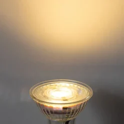 LUEDD GU10 50mm 3-Stufen-Dimmbar in Kelvin LED-Lampe Klar 4,5W 380 lm 2000-2700K