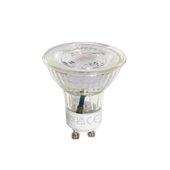 LUEDD GU10 50mm 3-Stufen-Dimmbar in Kelvin LED-Lampe Klar 4,5W 380 lm 2000-2700K