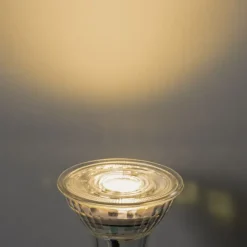 LUEDD GU10 50mm 3-Stufen-Dimmbare Kelvin LED-Glühbirne Klar 4,9W 450 lm 2000-2700K