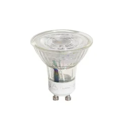 LUEDD GU10 50mm 3-Stufen-Dimmbare Kelvin LED-Glühbirne Klar 4,9W 450 lm 2000-2700K